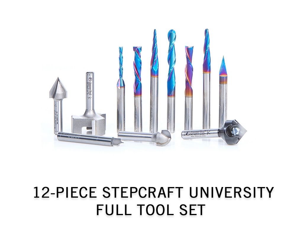 12-piece Stepcraft University Full Tool Set