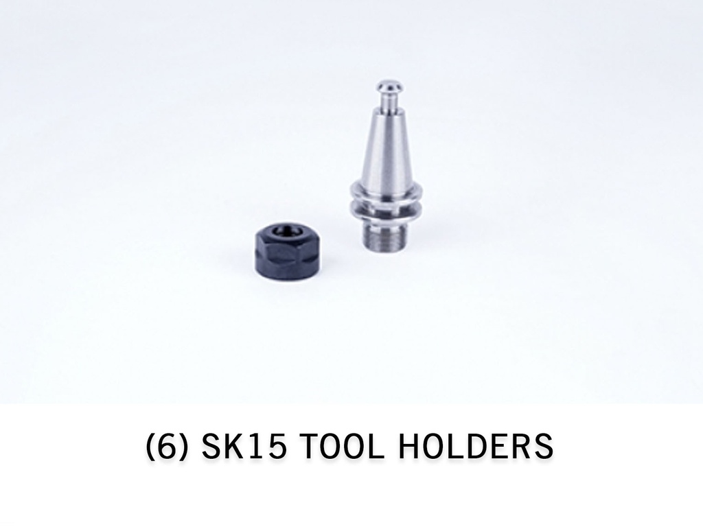 (6) SK15 Tool Holders