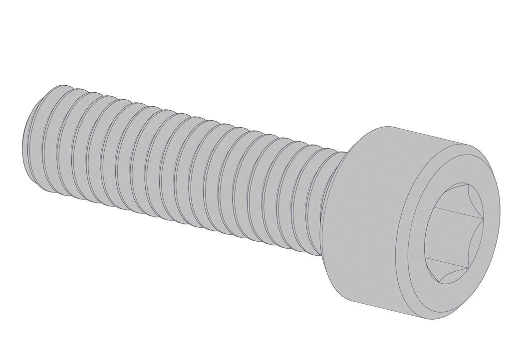 M-D3 Series Cylinder Head M6x22 #87, #84