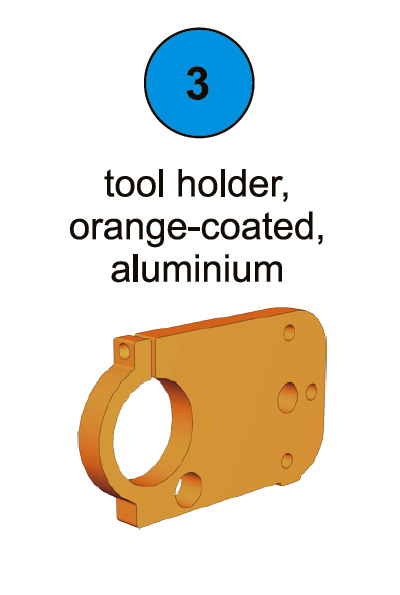 Spindle/Attachment Holder - Part #3 In Manual