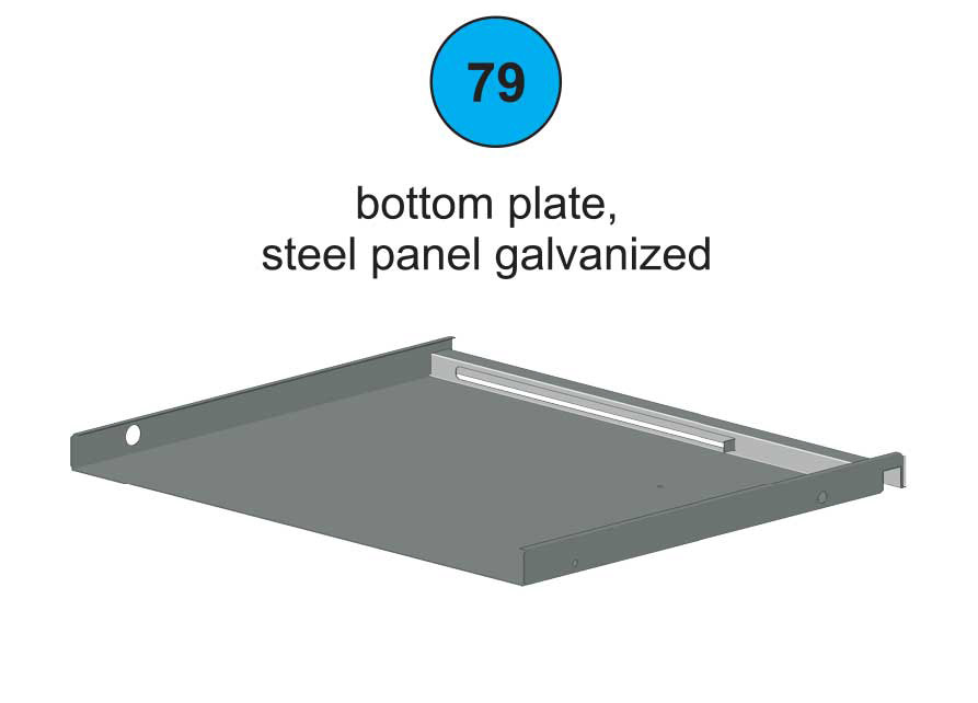 Bottom Plate 420 - Part #79 In Manual